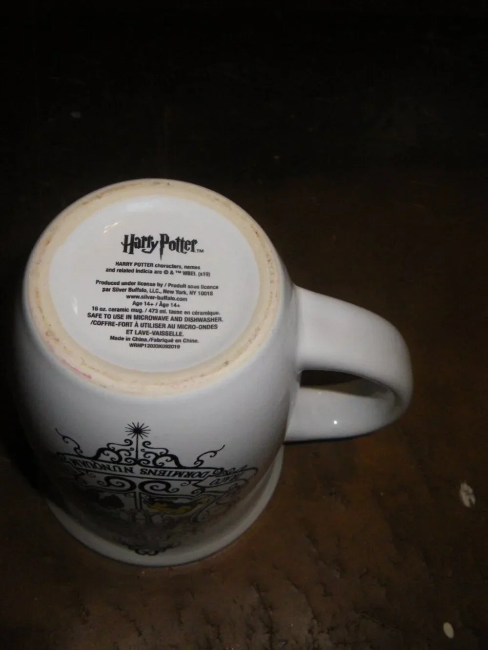 Wizarding World of Harry Potter All 4 Houses Ceramic Coffee Tea Mug